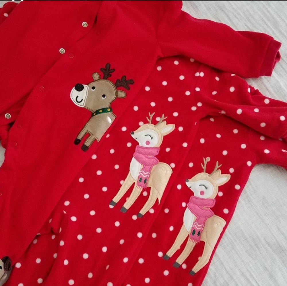 Girls Fleece Sleeper Bundle